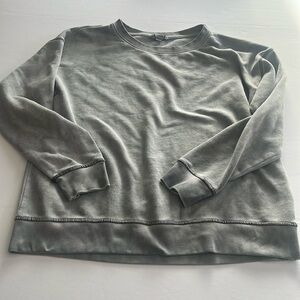 American Eagle faded grey pullover sweatshirt size medium